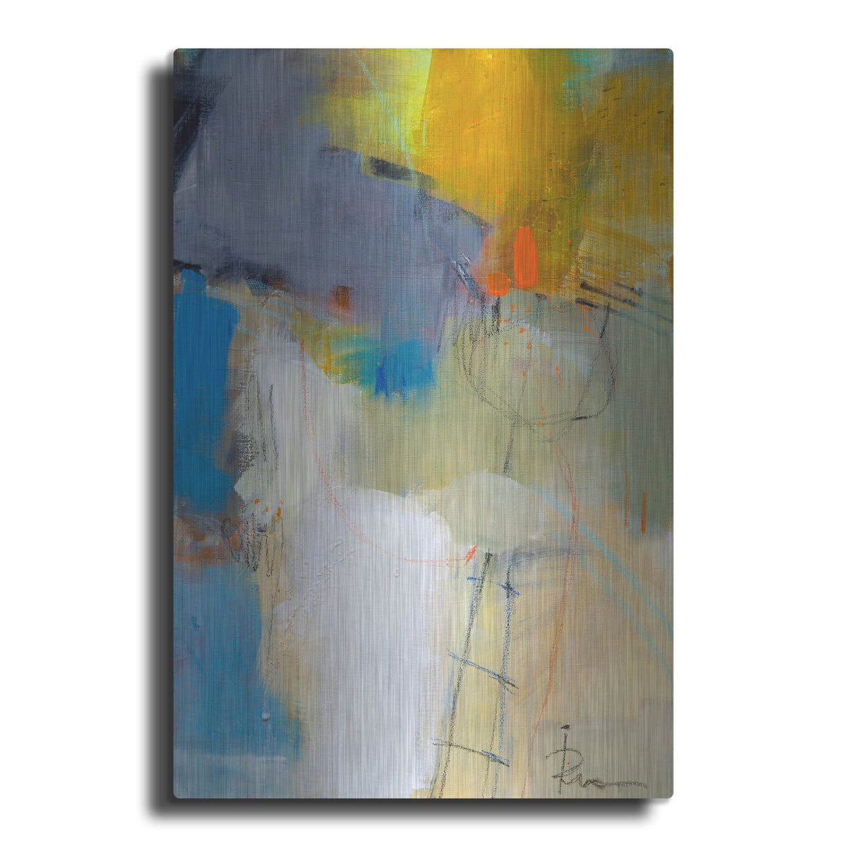 'New Lock I' by Ira Ivanova – Metal Wall Art