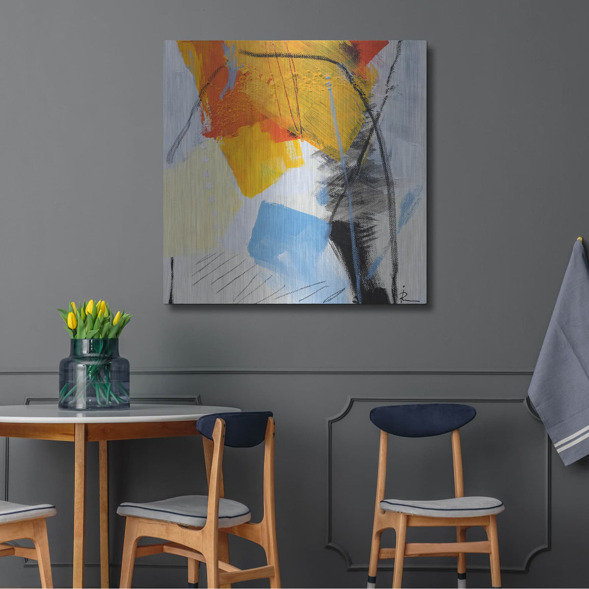 'Untitled 305' by Ira Ivanova – Metal Wall Art, 36x36 room view