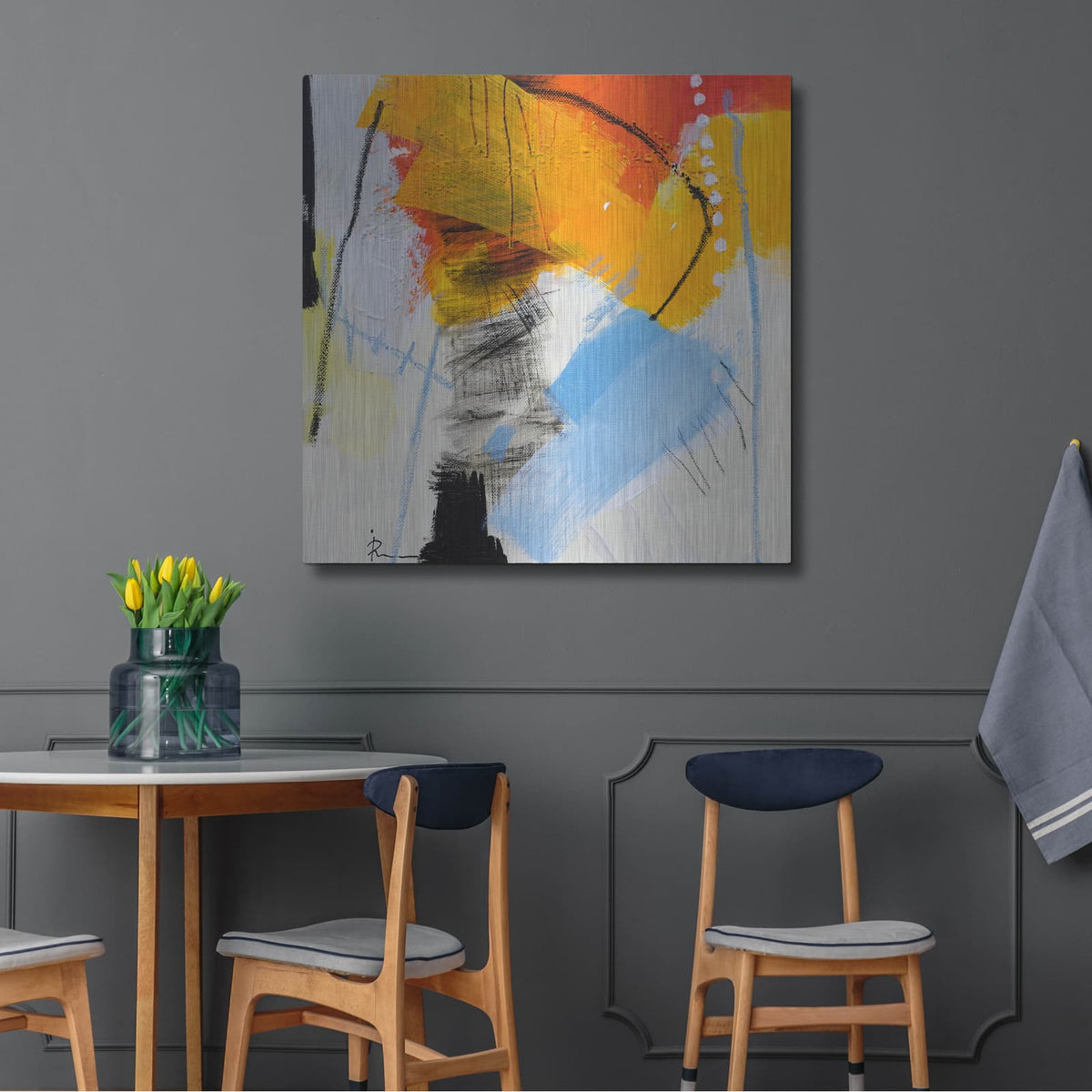 'Untitled 306' by Ira Ivanova – Metal Wall Art, 36x36 room view