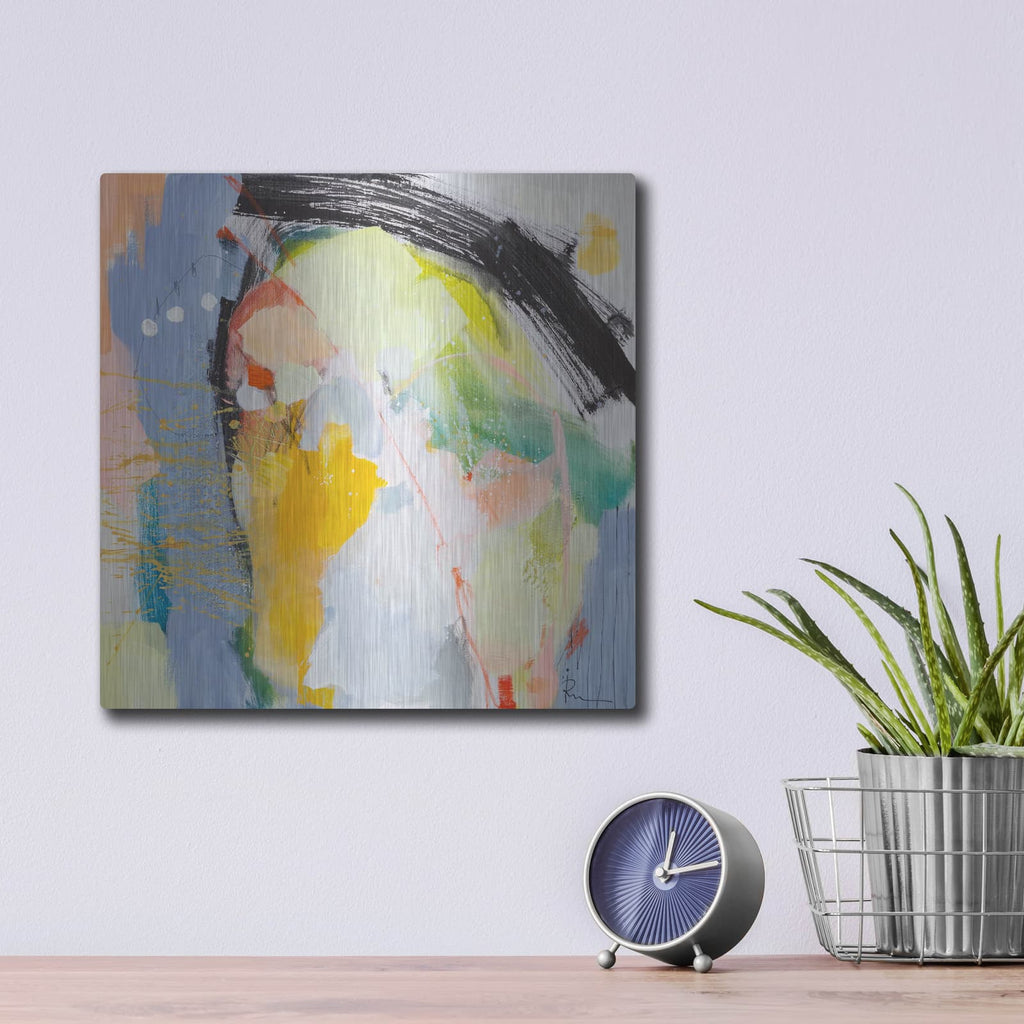 'Untitled 54S' by Ira Ivanova – Metal Wall Art, 12x12 room view