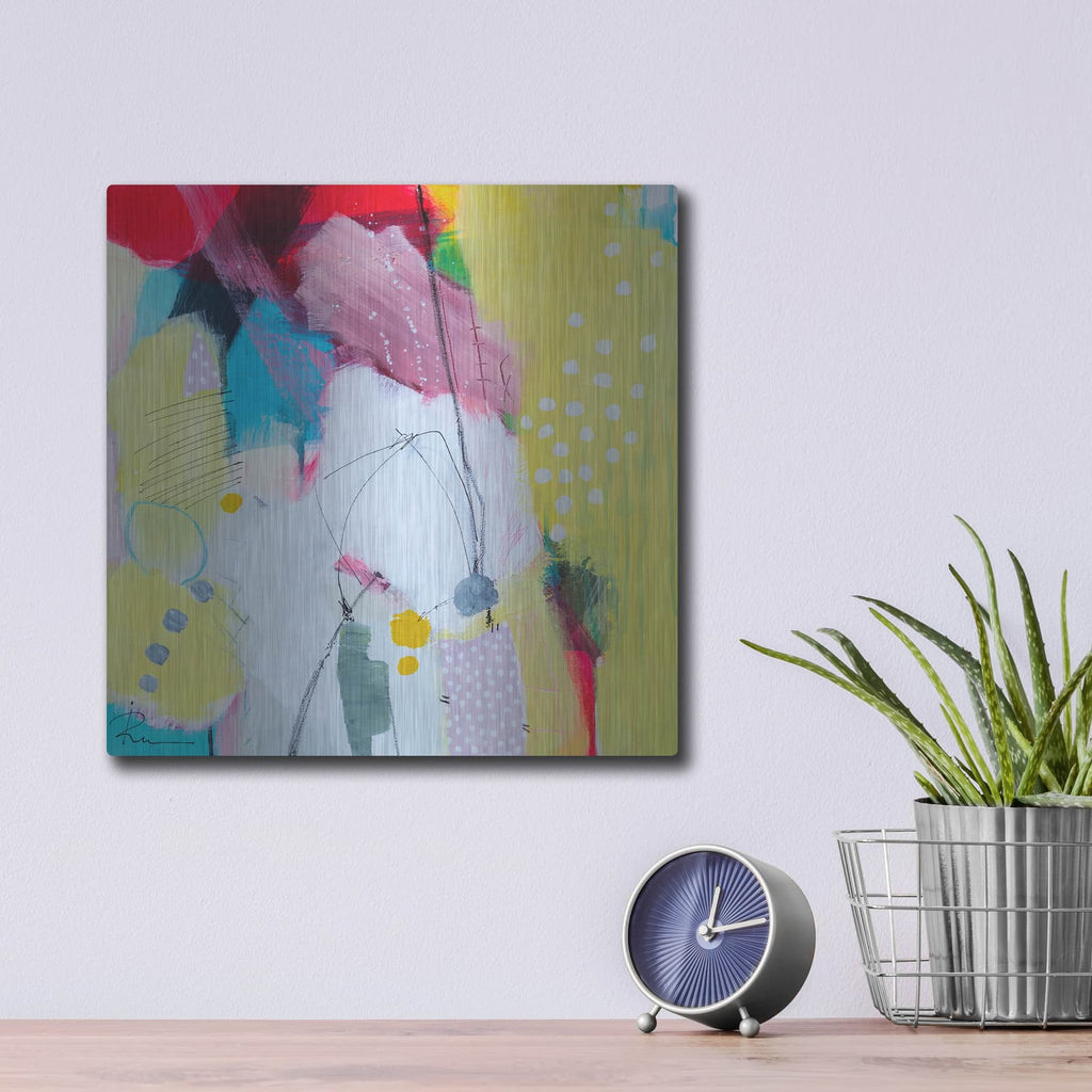 'Untitled 56' by Ira Ivanova – Metal Wall Art, 12x12 room view