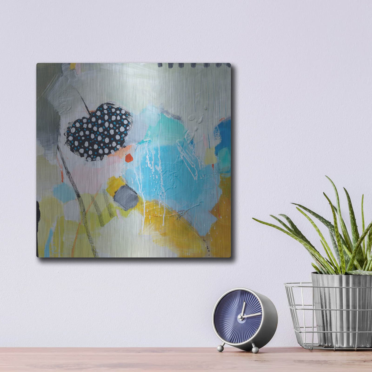 'Untitled 61' by Ira Ivanova – Metal Wall Art, 12x12 room view