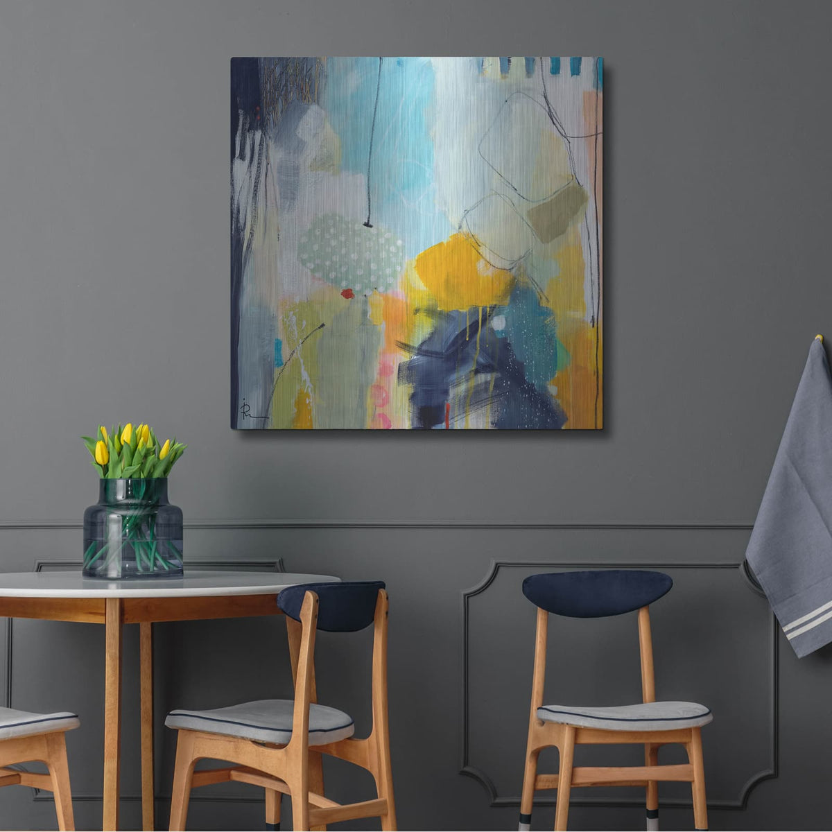'Untitled 705' by Ira Ivanova – Metal Wall Art, 36x36 room view