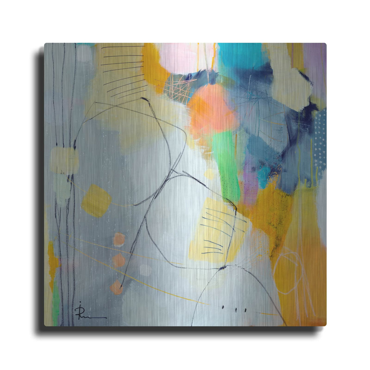 'Untitled 706' by Ira Ivanova – Metal Wall Art