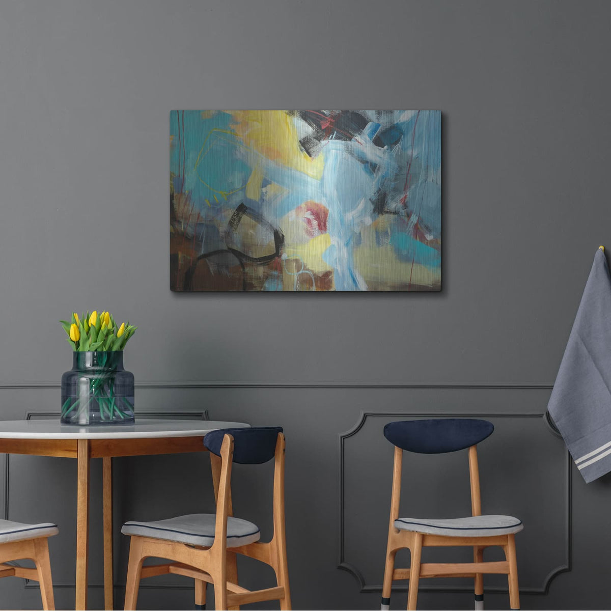 'Wetlands' by Ira Ivanova – Metal Wall Art, 36x24 room view