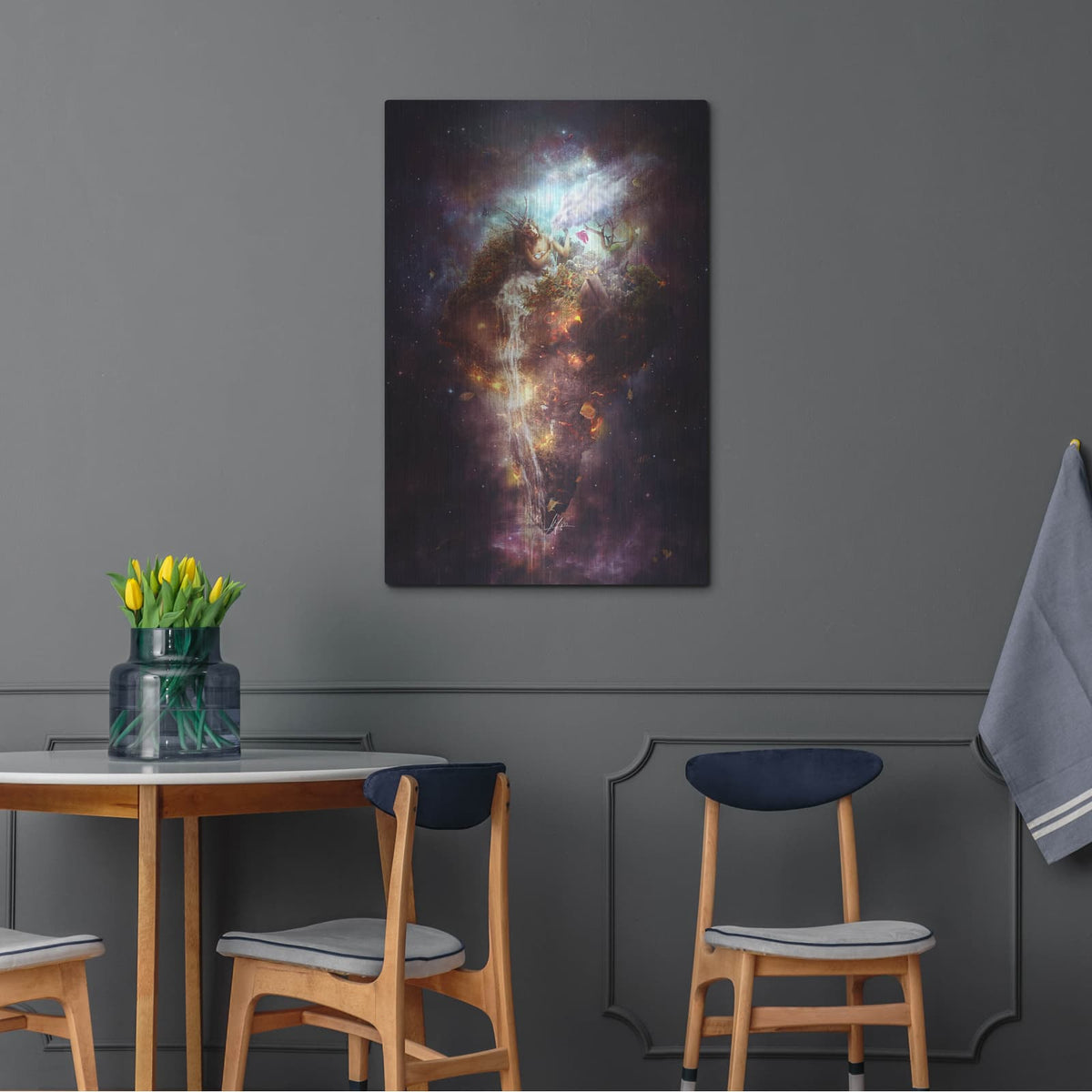 'Empathy' by Mario Sanchez Nevado – Metal Wall Art, 24x36 room view