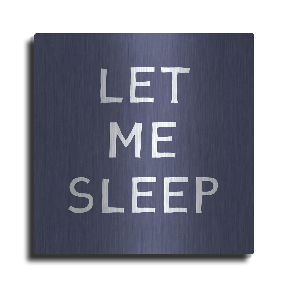 'Let Me Sleep' by Linda Woods – Metal Wall Art