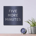 'Five More Minutes' by Linda Woods – Metal Wall Art, 12x12 room view