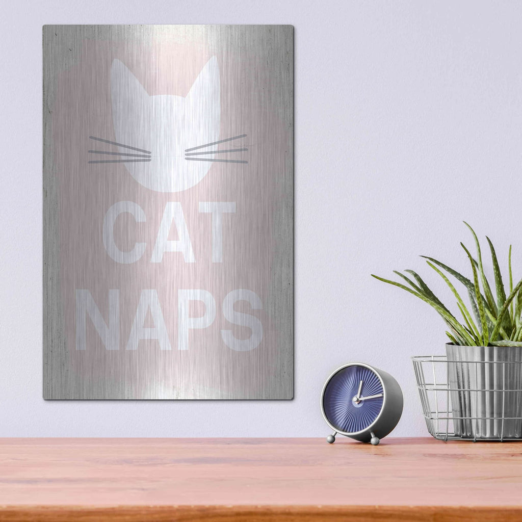 'Cat Naps' by Linda Woods – Metal Wall Art, 12x16 room view
