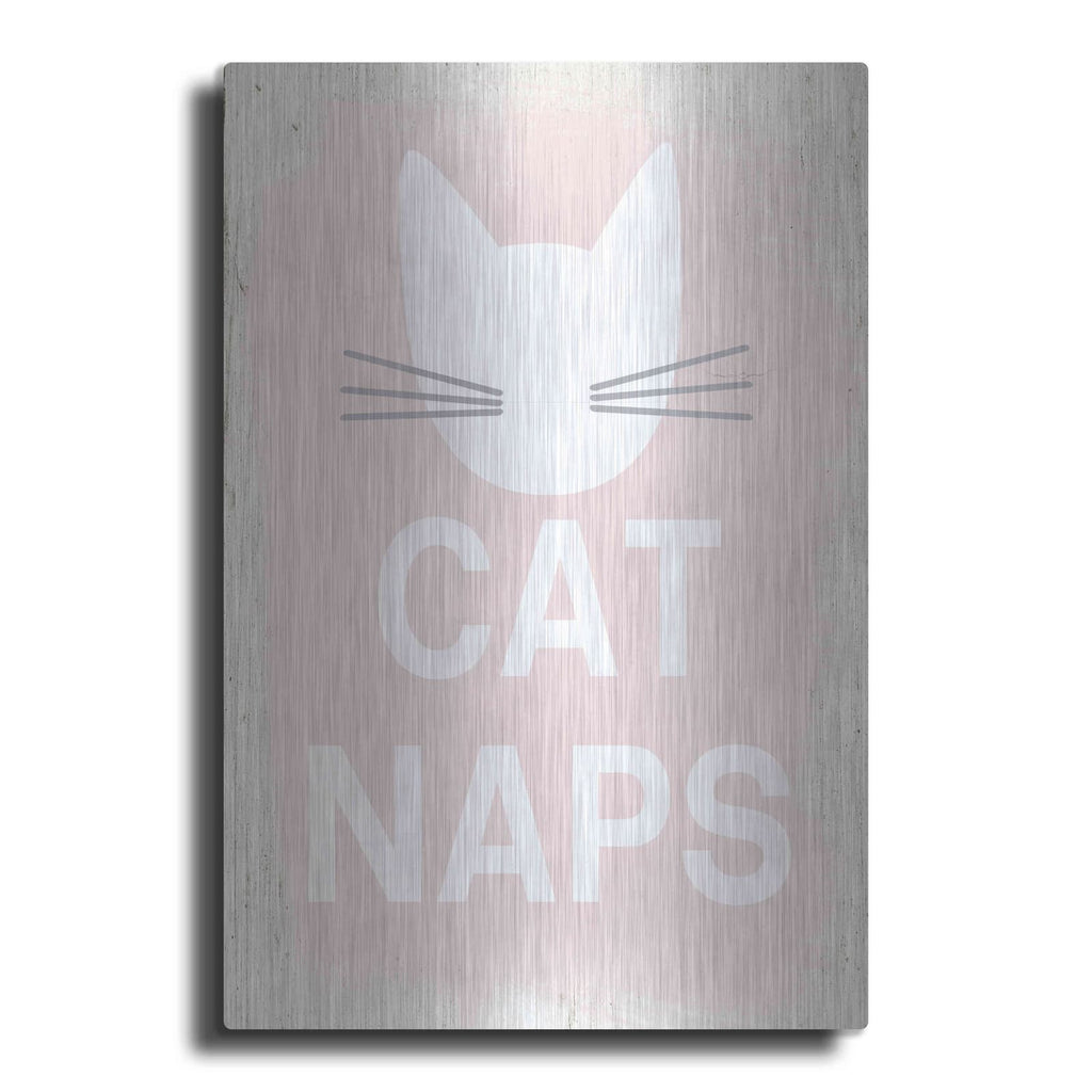 'Cat Naps' by Linda Woods – Metal Wall Art