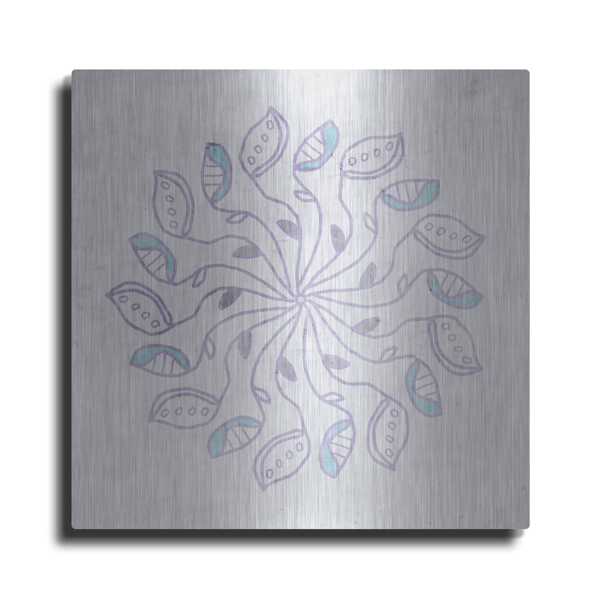'Mandala III' by Linda Woods – Metal Wall Art