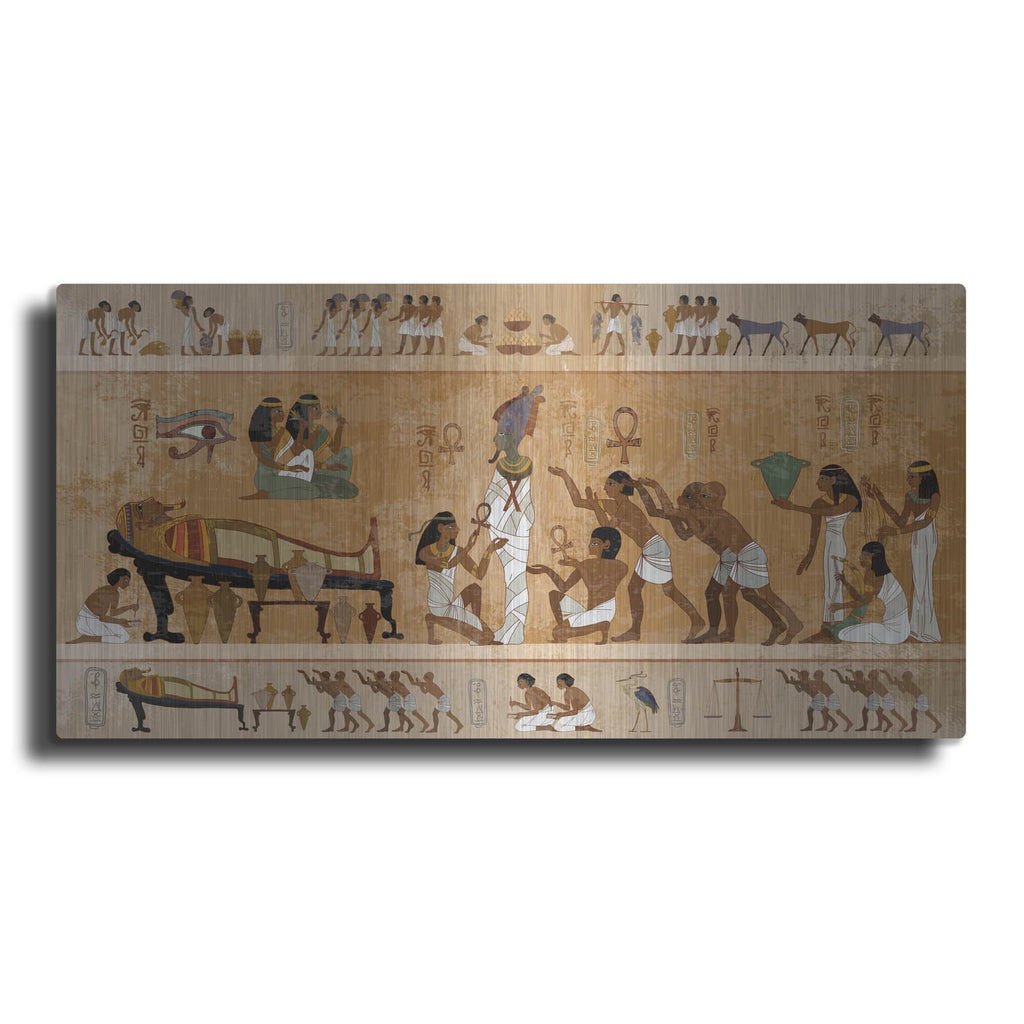 'Ancient Egypt Art' by Luxe Metal Portfolio – Metal Wall Art