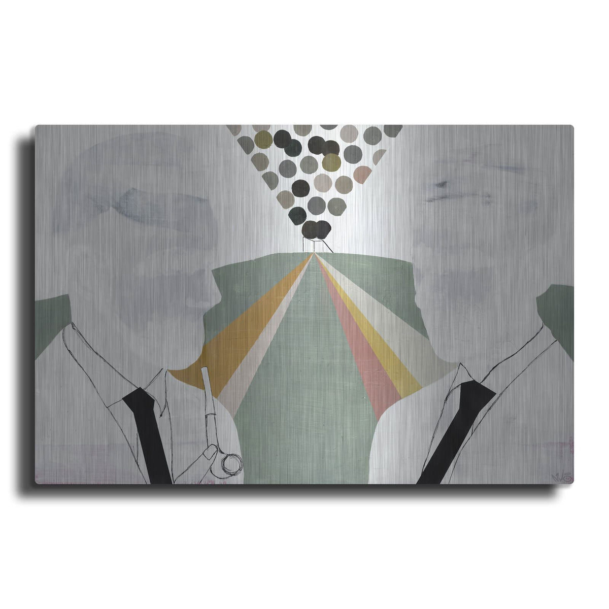'The Literates' by Incado – Metal Wall Art