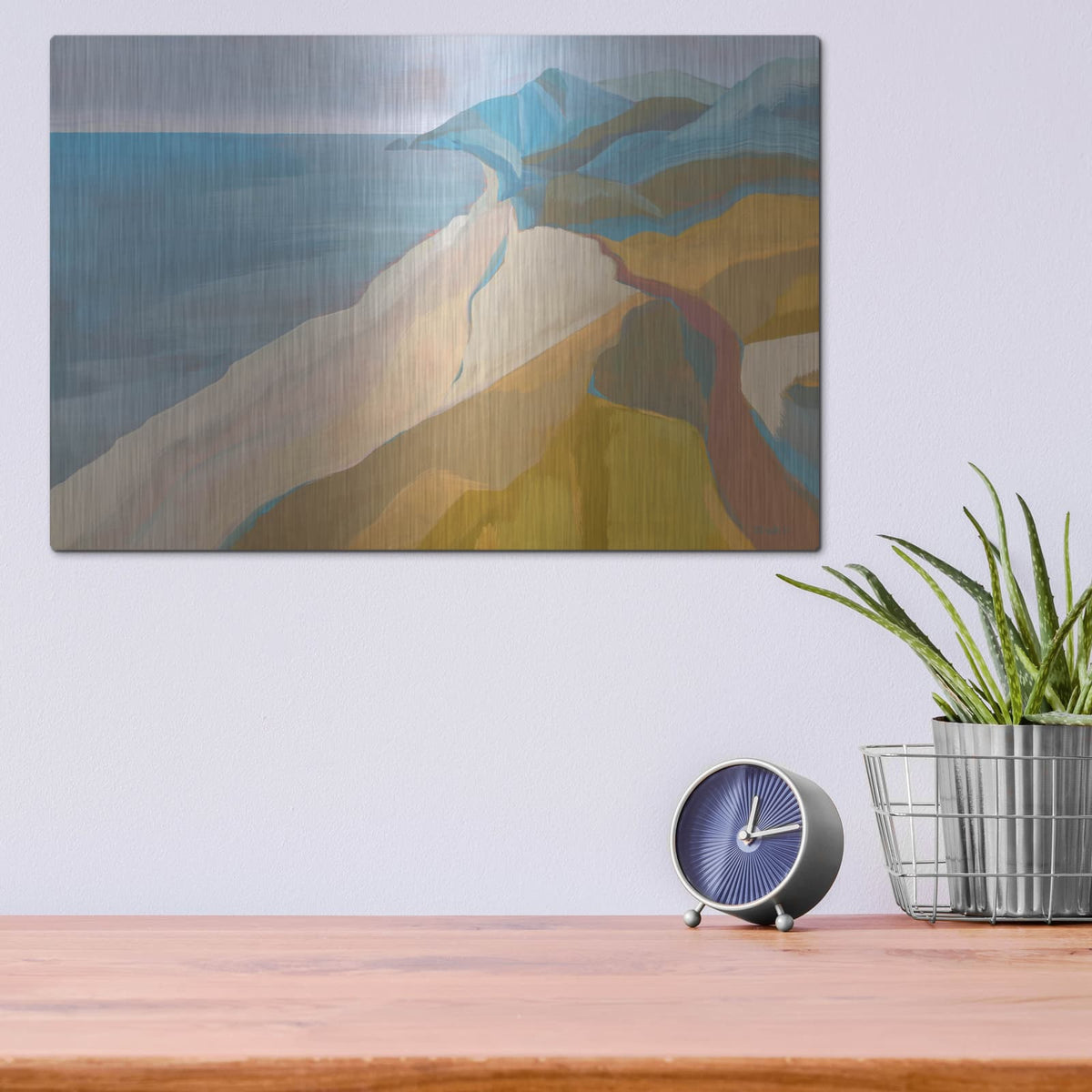 'Point Mugu' by Pete Oswald – Metal Wall Art, 16x12 room view