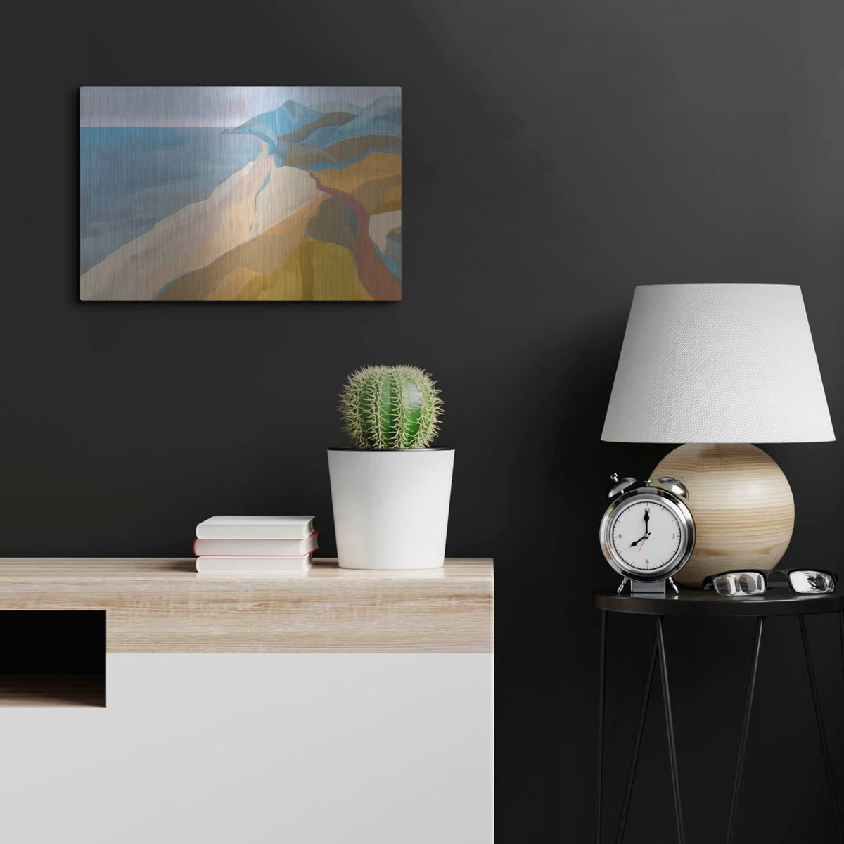 'Point Mugu' by Pete Oswald – Metal Wall Art, 24x16 room view