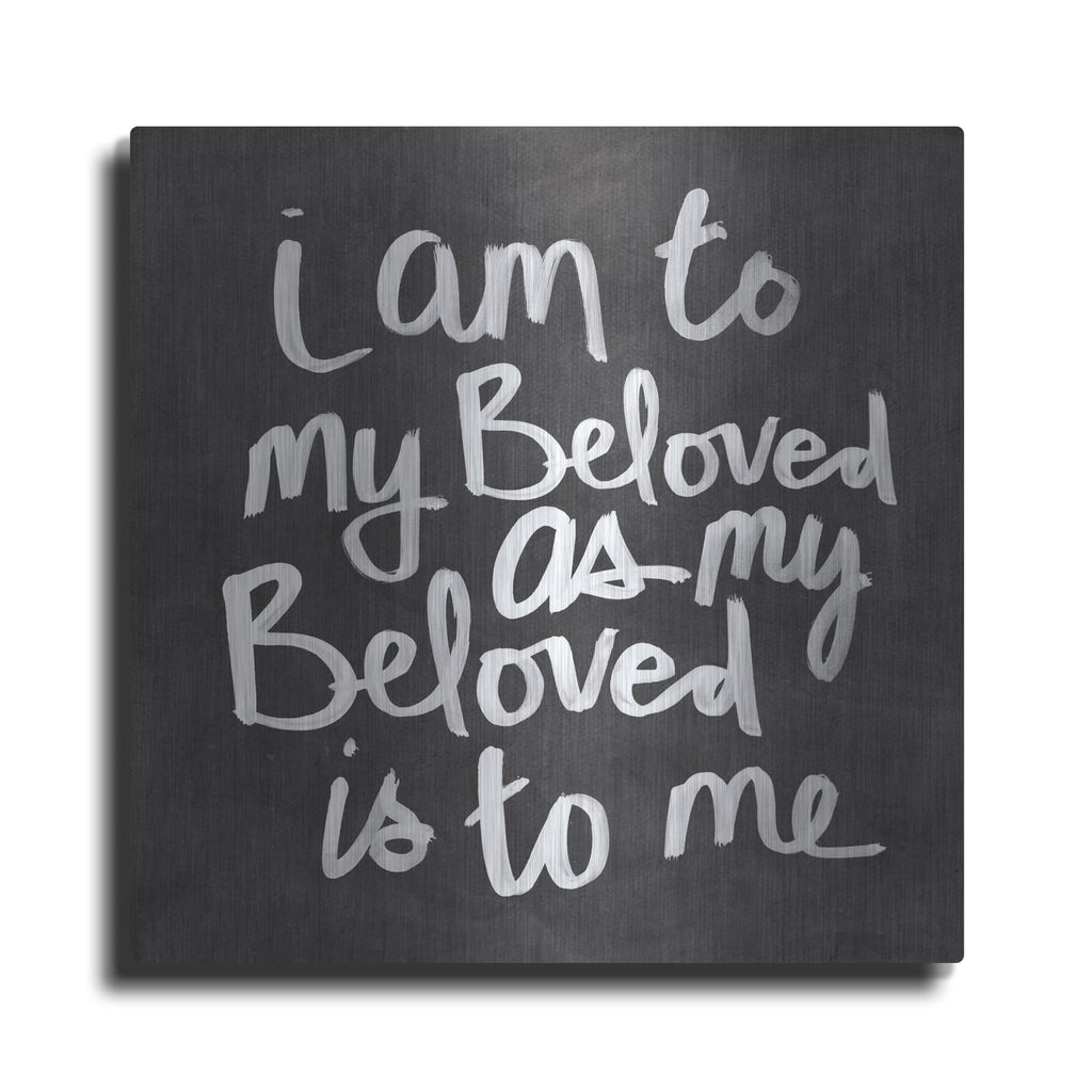 'Beloved' by Linda Woods – Metal Wall Art