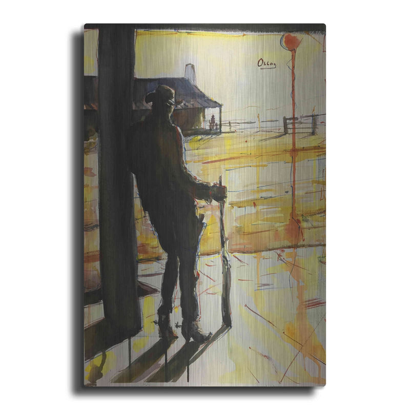'Showdown' by Oscar Alvarez Pardo – Metal Wall Art