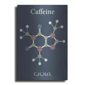Luxe Metal Art 'Caffeine Molecule' Metal Wall Art