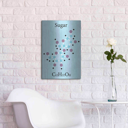 Luxe Metal Art 'Sugar Molecule' Metal Wall Art,16x24