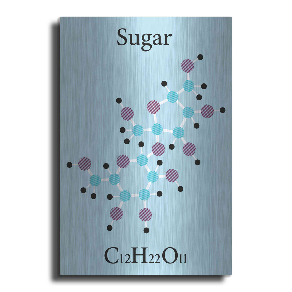 Luxe Metal Art 'Sugar Molecule' Metal Wall Art