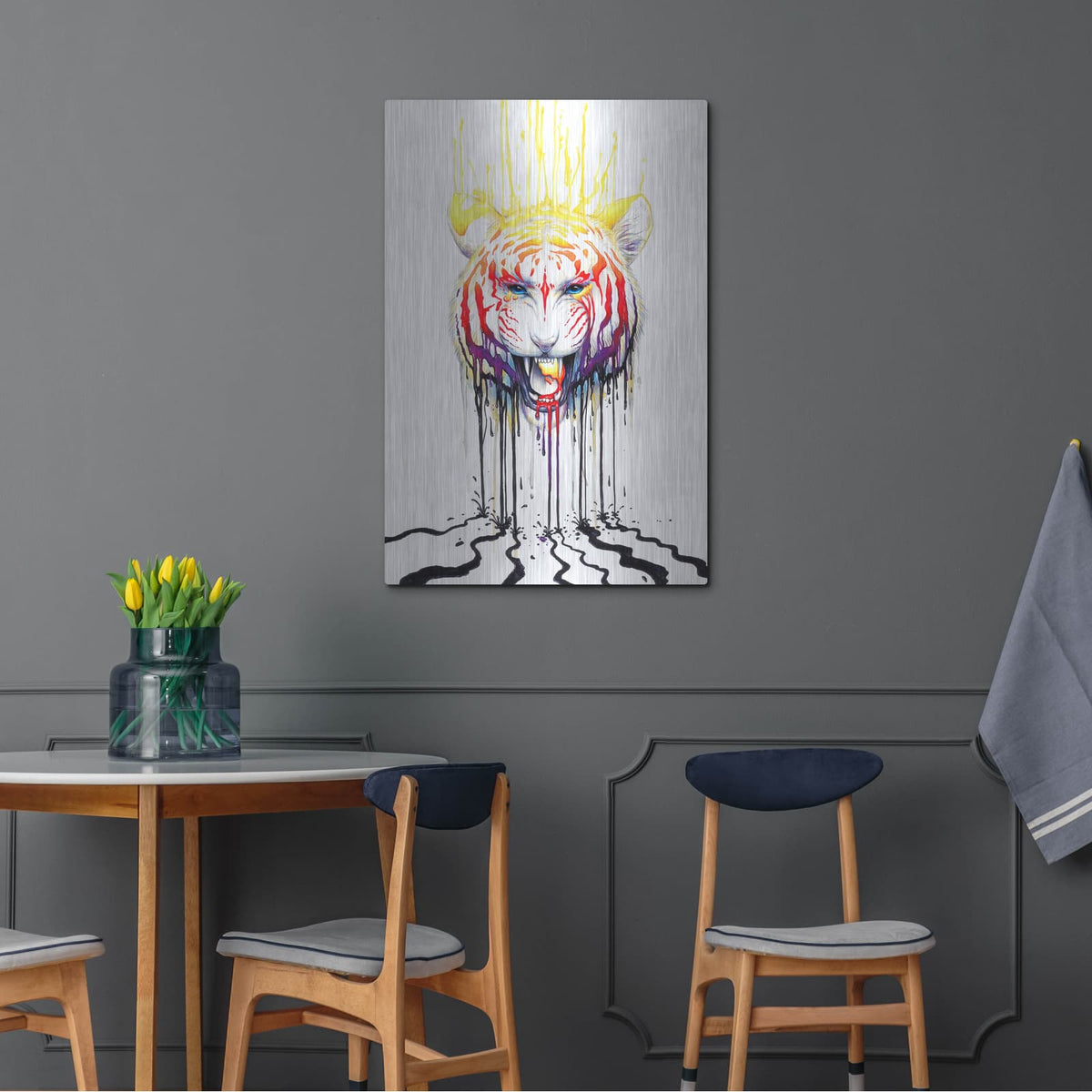 'Fading' by JoJoes Art – Metal Wall Art, 24x36 room view
