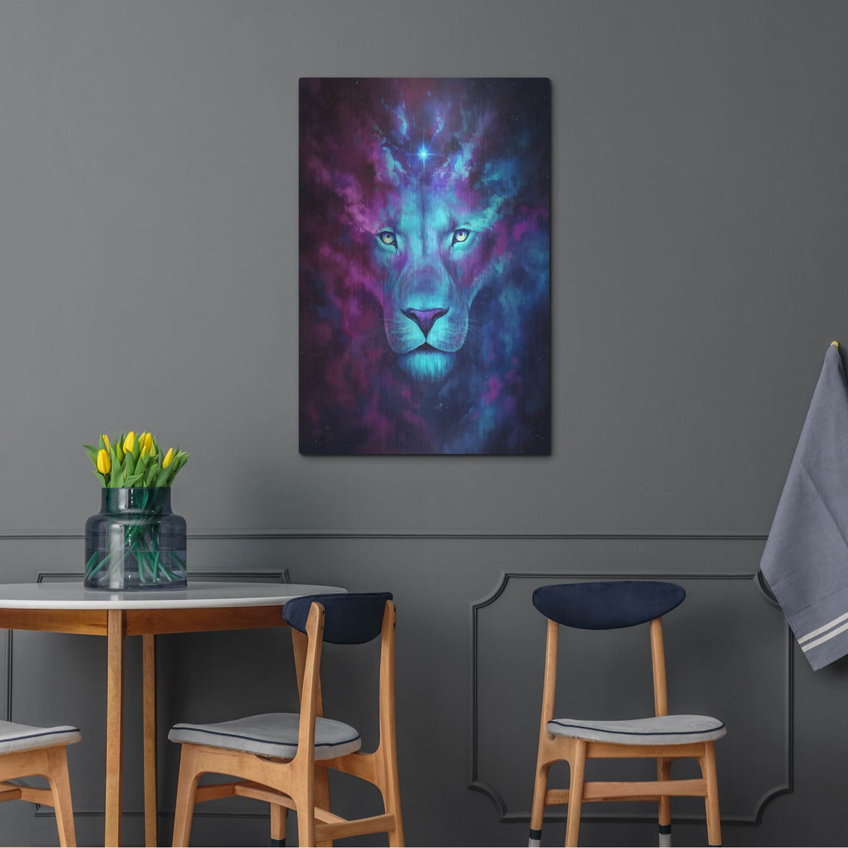 'Firstborn' by JoJoes Art – Metal Wall Art, 24x36 room view