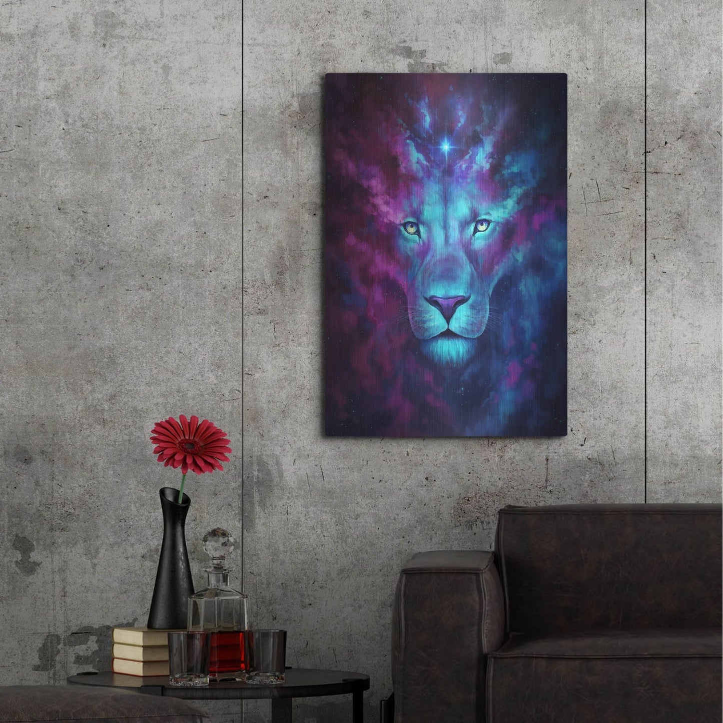 Luxe Metal Art 'Firstborn' by JoJoesArt, Metal Wall Art,24x36