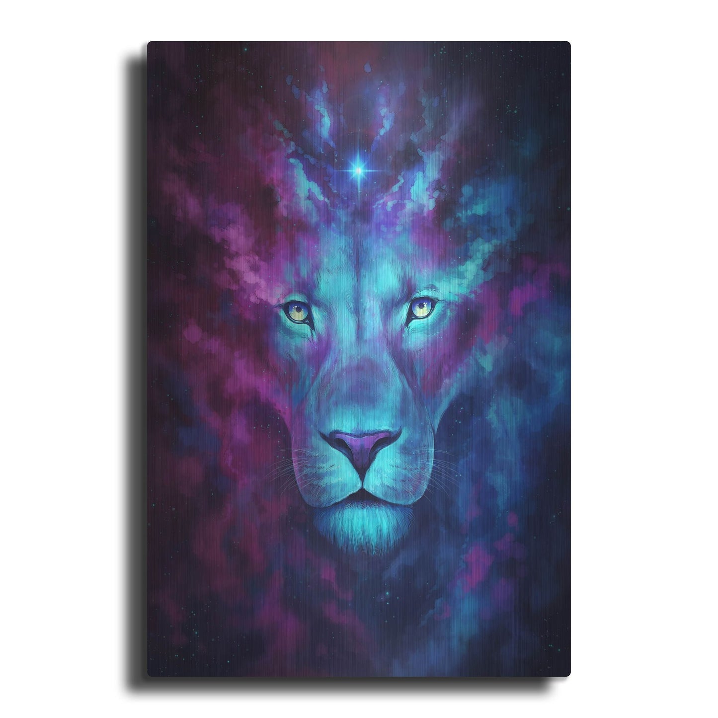 Luxe Metal Art 'Firstborn' by JoJoesArt, Metal Wall Art