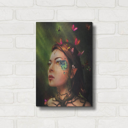 Luxe Metal Art 'Gaia' by JoJoesArt, Metal Wall Art,12x16