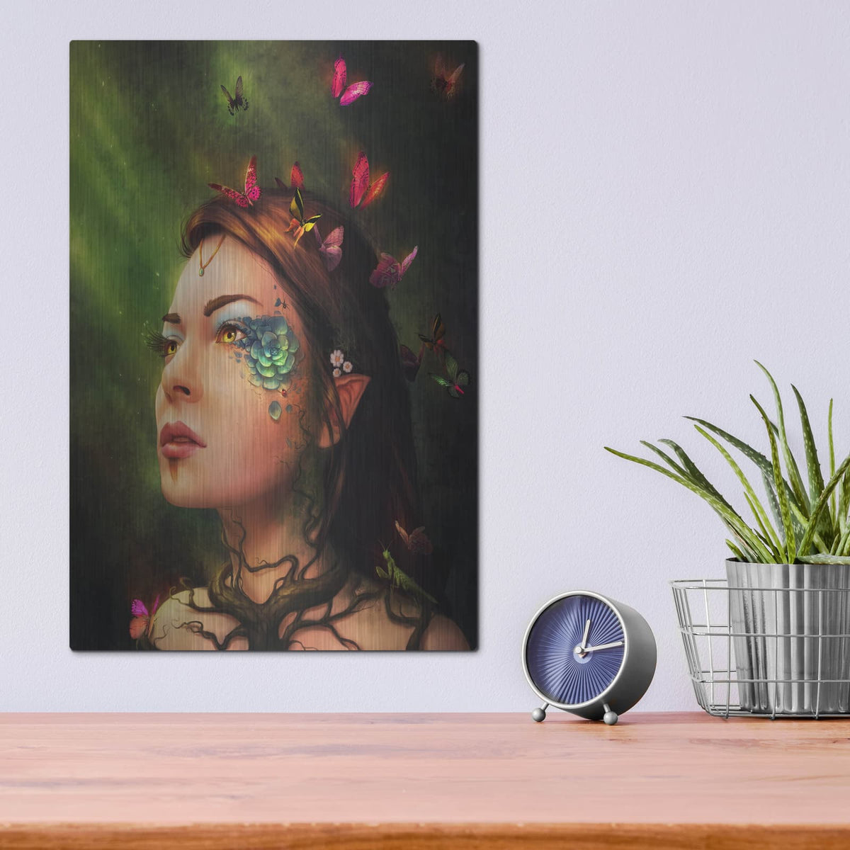 'Gaia' by JoJoes Art – Metal Wall Art, 12x16 room view