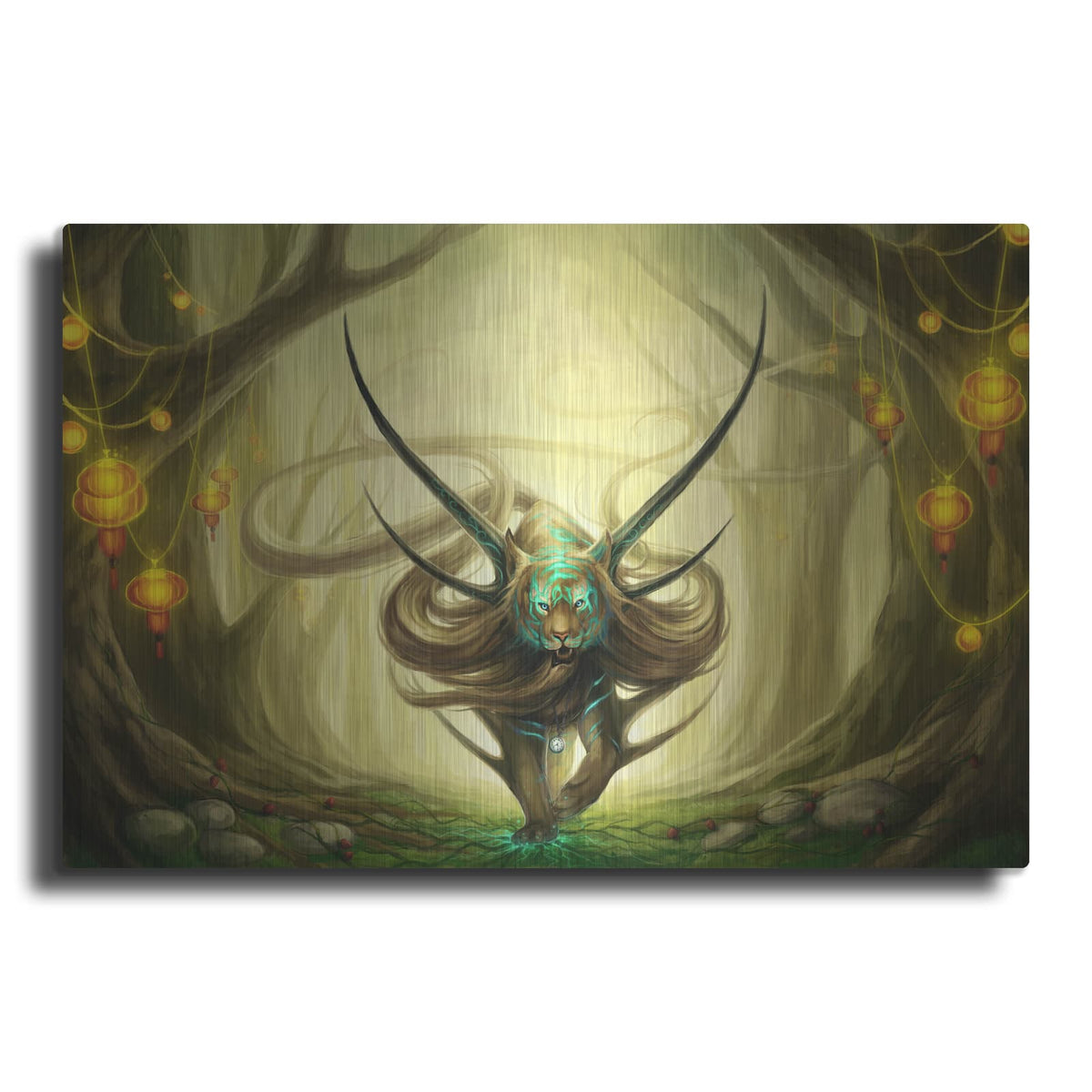 'God of Evanescence' by JoJoes Art – Metal Wall Art