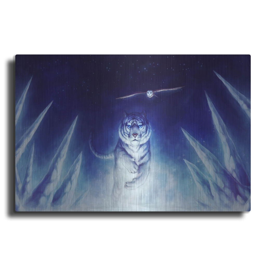 Luxe Metal Art 'Precursor' by JoJoesArt, Metal Wall Art