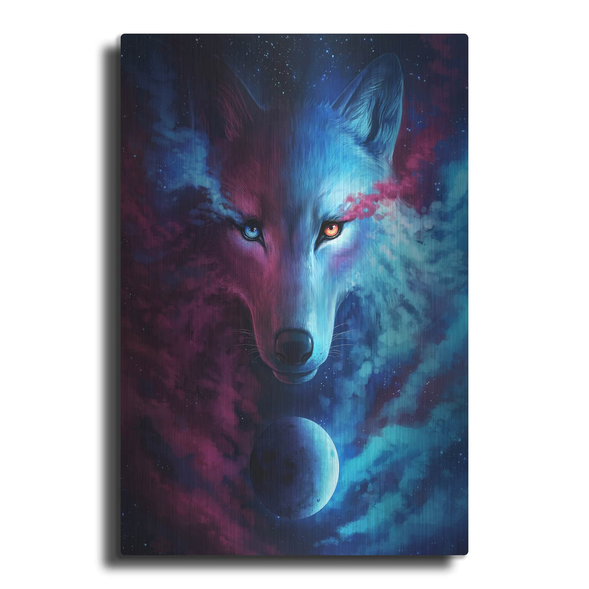 'Where Light and Dark Meet' by JoJoes Art – Metal Wall Art