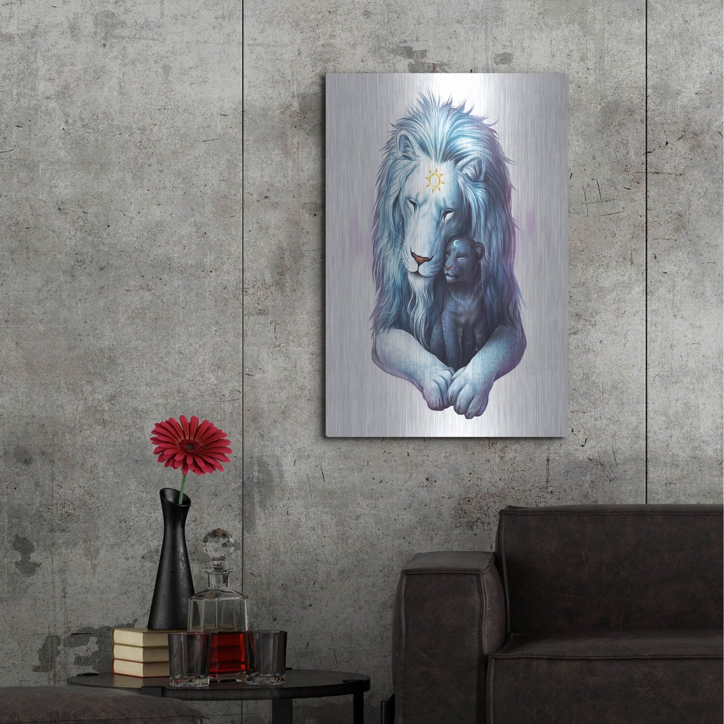 Luxe Metal Art 'Child of Light' by JoJoesArt, Metal Wall Art,24x36