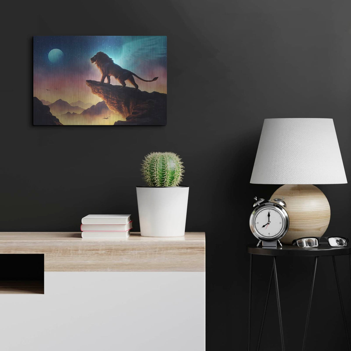 'Free Like a Bird' by JoJoes Art – Metal Wall Art, 24x16 room view