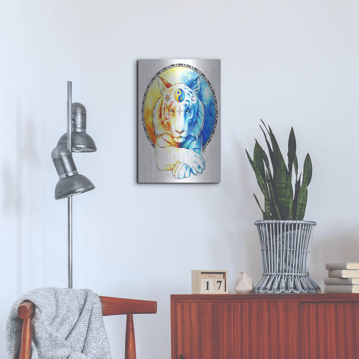 'Inner Balance' by JoJoes Art – Metal Wall Art, 16x24 room view