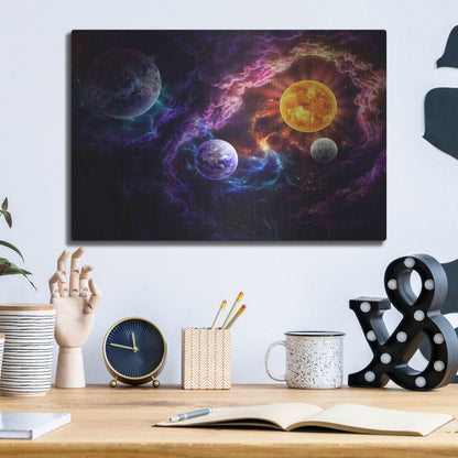 Luxe Metal Art 'Plan of Salvation' by JoJoesArt, Metal Wall Art,16x12