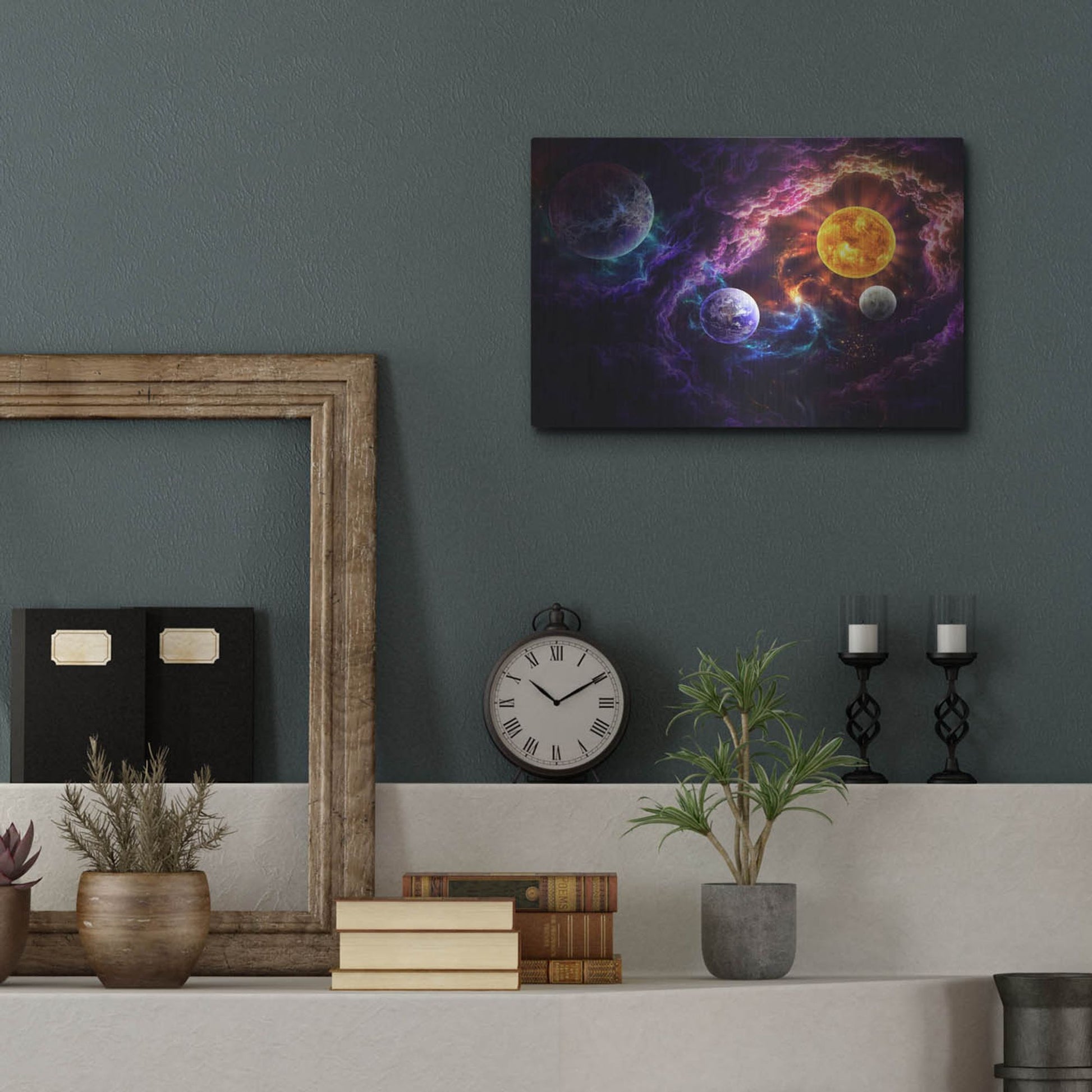 Luxe Metal Art 'Plan of Salvation' by JoJoesArt, Metal Wall Art,16x12