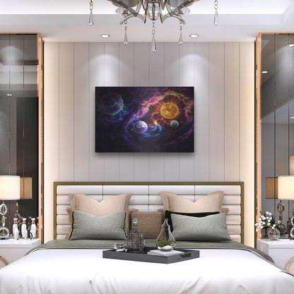 Luxe Metal Art 'Plan of Salvation' by JoJoesArt, Metal Wall Art,36x24