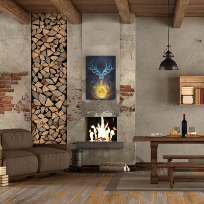 Luxe Metal Art 'Celestial' by JoJoesArt, Metal Wall Art,24x36