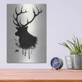'Elk' by Nicklas Gustafsson – Metal Wall Art, 12x16 room view
