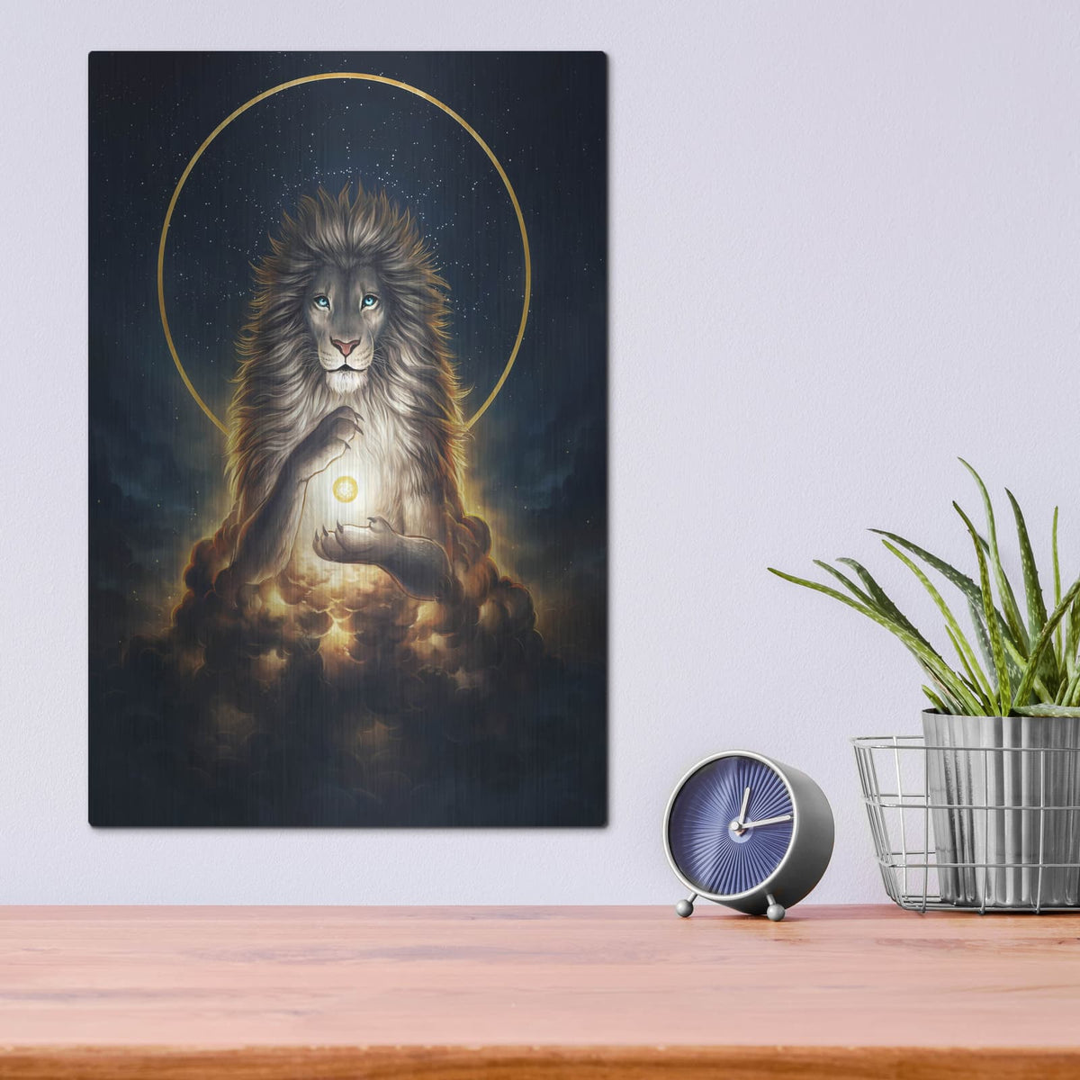 'Soul Keeper' by JoJoes Art – Metal Wall Art, 12x16 room view