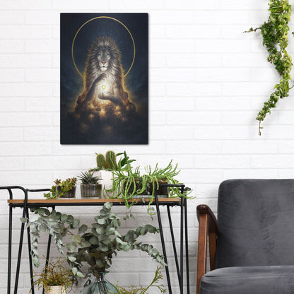 Luxe Metal Art 'Soul Keeper' by JoJoesArt, Metal Wall Art,12x16