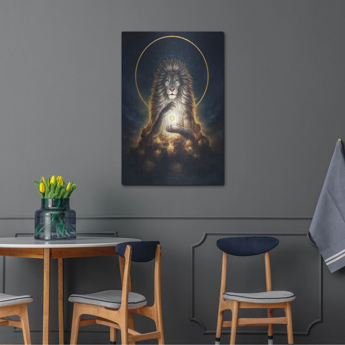 'Soul Keeper' by JoJoes Art – Metal Wall Art, 24x36 room view