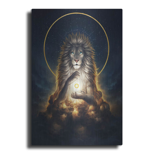 Luxe Metal Art 'Soul Keeper' by JoJoesArt, Metal Wall Art