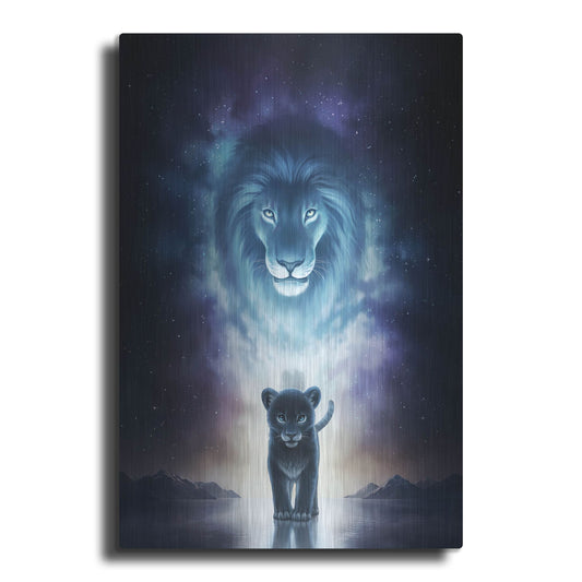 Luxe Metal Art 'A King's Path' by JoJoesArt, Metal Wall Art