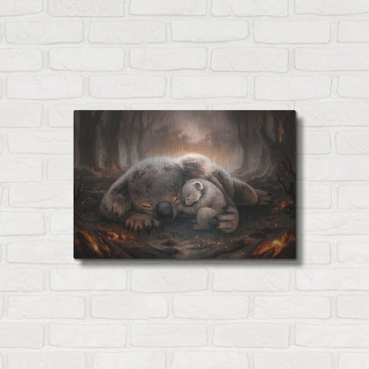 Luxe Metal Art 'A Mothers Love' by JoJoesArt, Metal Wall Art,24x16