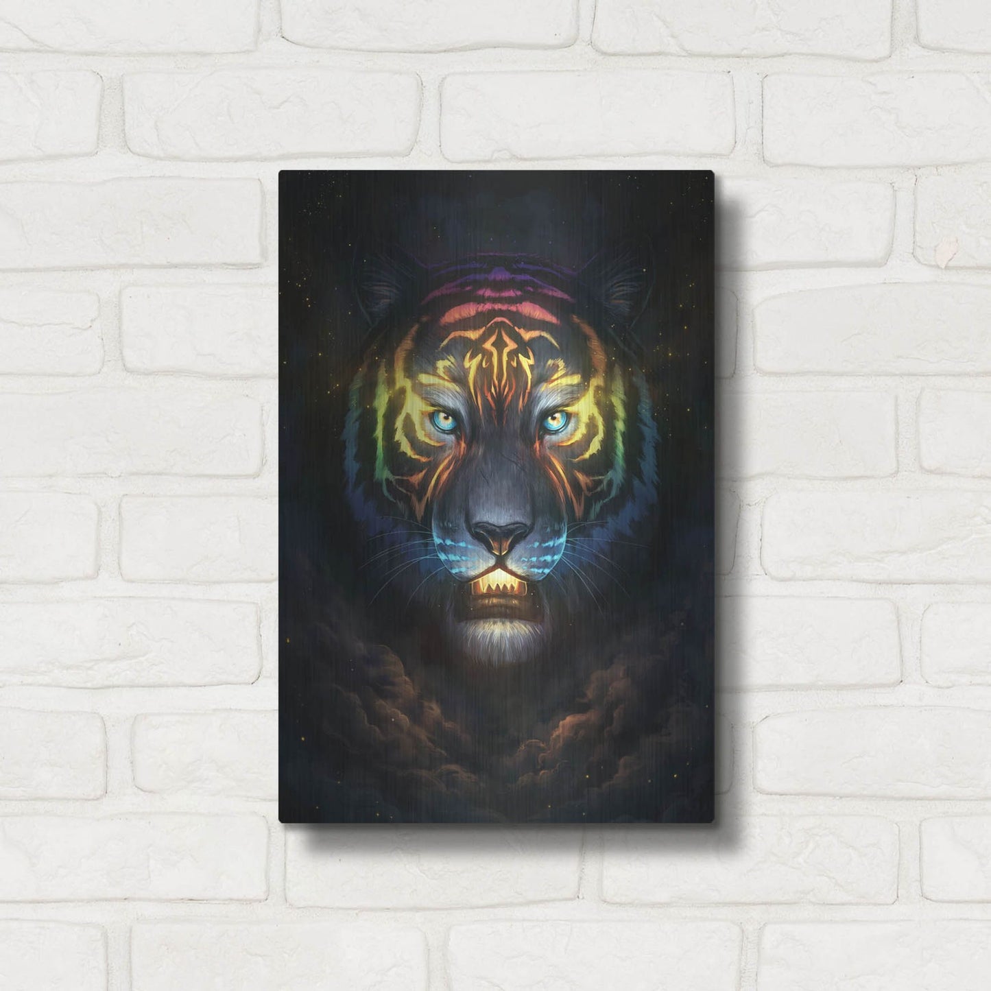 Luxe Metal Art 'Colorsoul' by JoJoesArt, Metal Wall Art,12x16