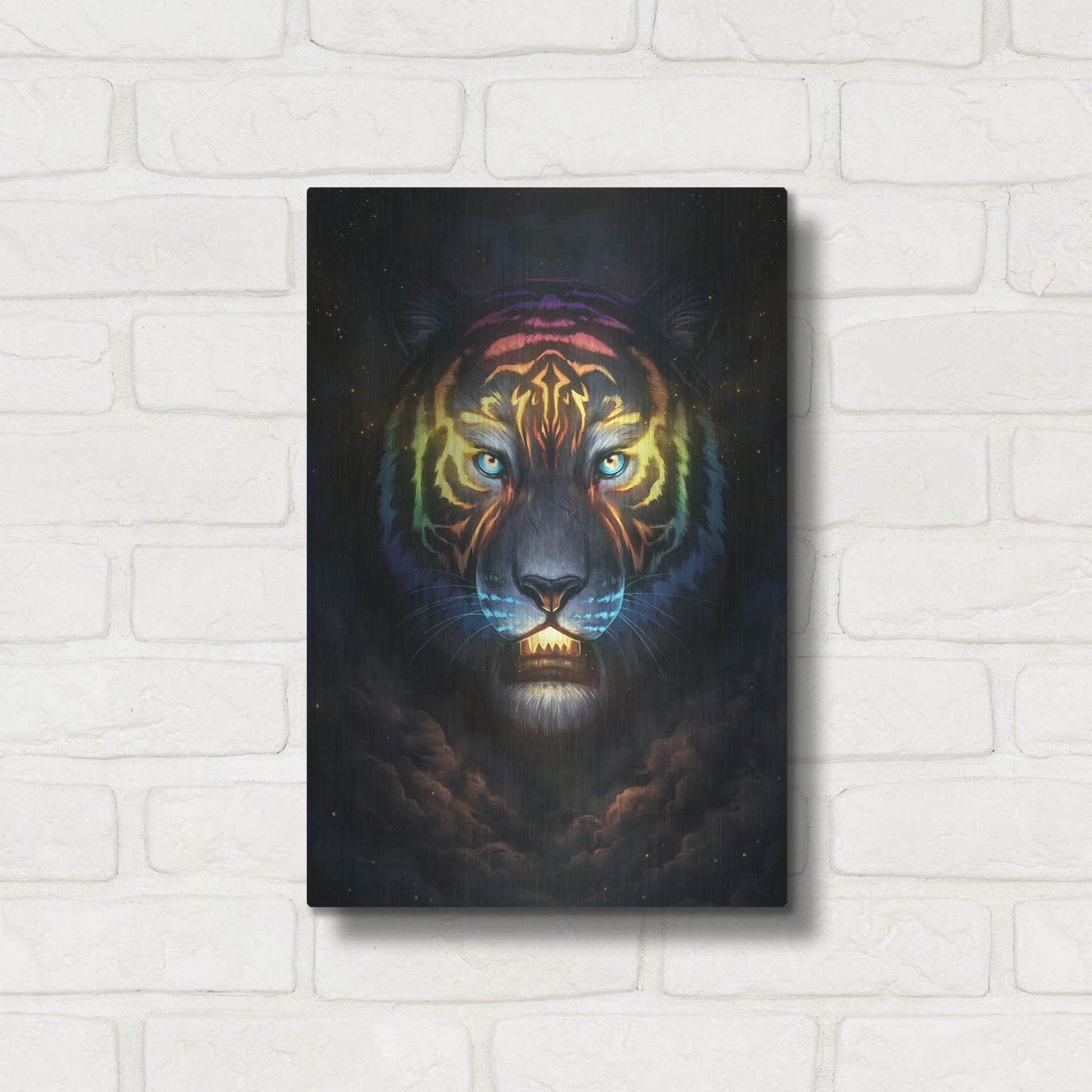 Luxe Metal Art 'Colorsoul' by JoJoesArt, Metal Wall Art,12x16