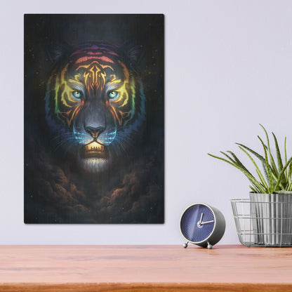 Luxe Metal Art 'Colorsoul' by JoJoesArt, Metal Wall Art,12x16